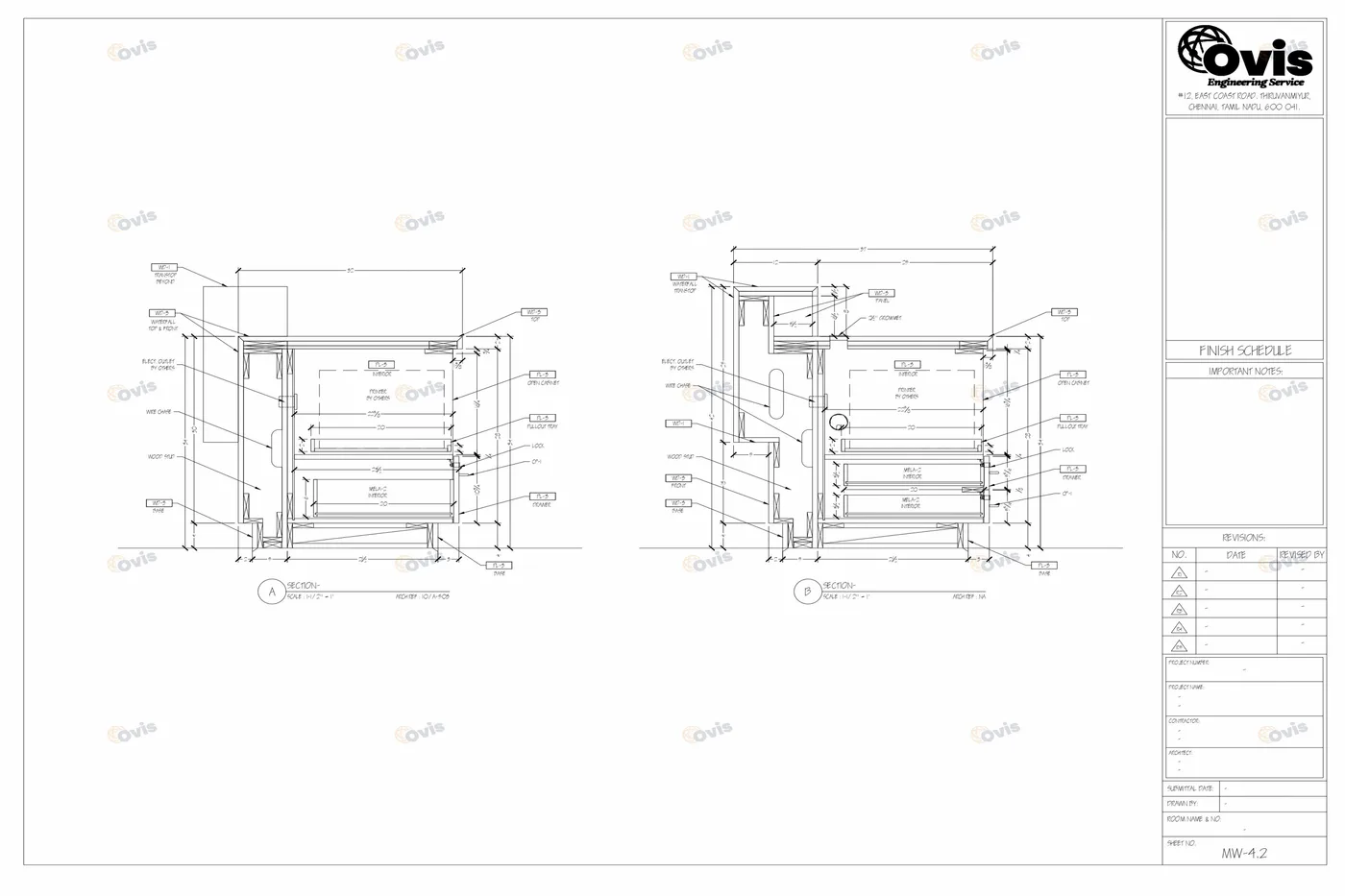Ovis Engineering Solutions - A Millwork Drafting Service Company