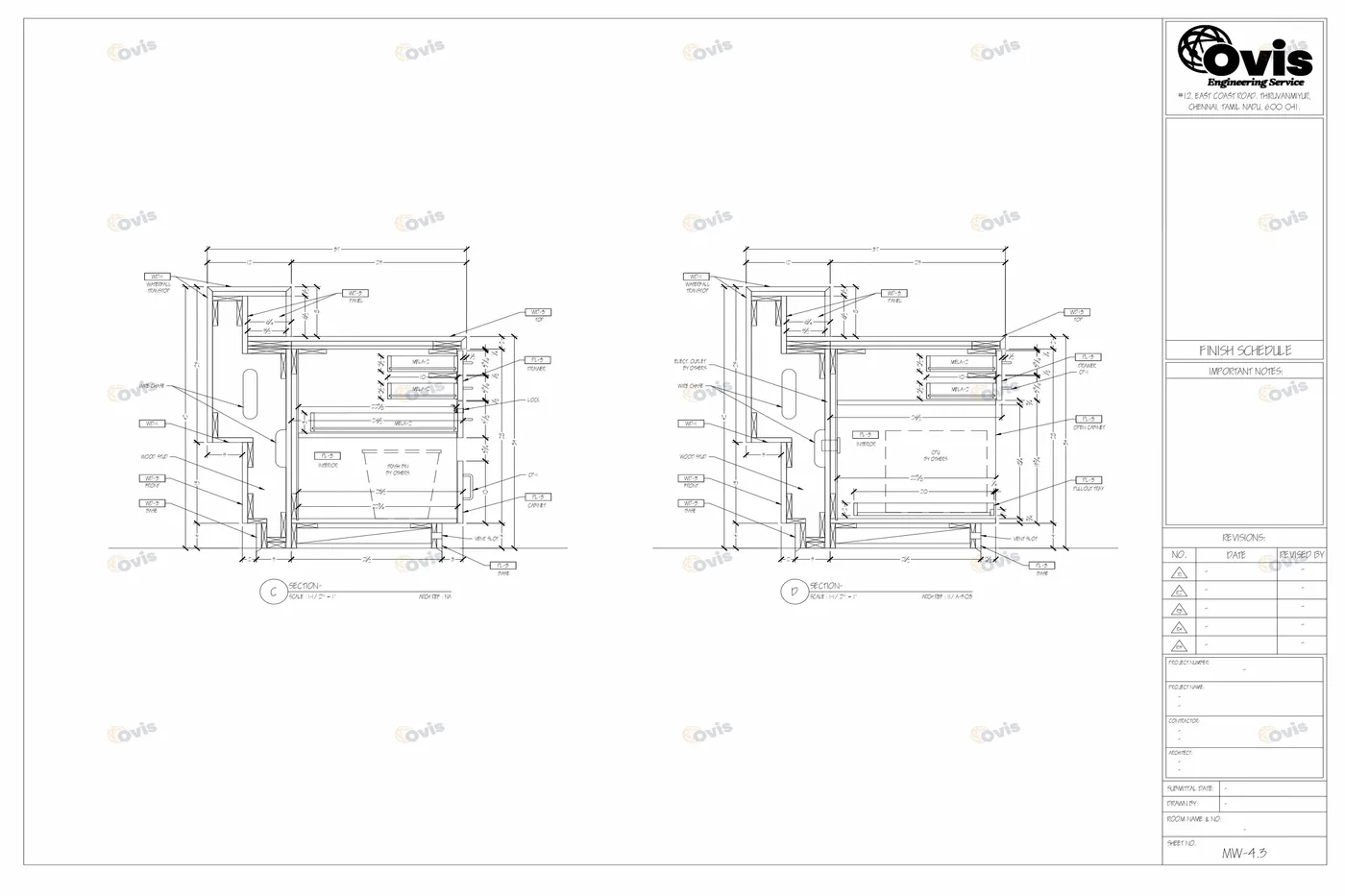 Ovis Engineering Solutions - A Millwork Drafting Service Company